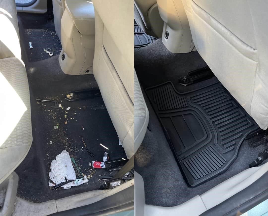 Interior Before and After