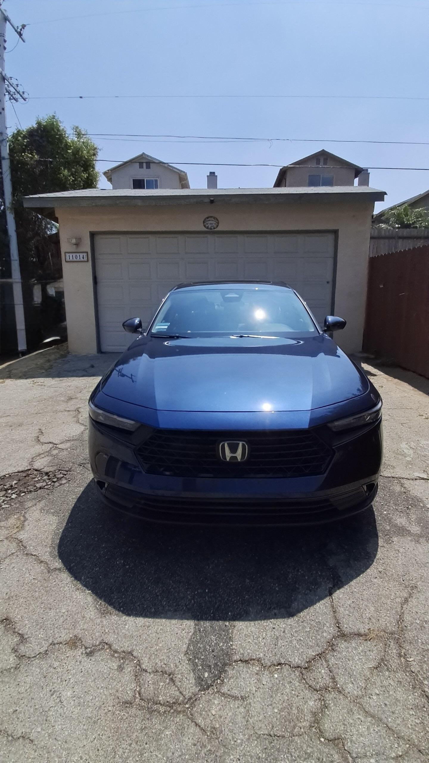 Honda Civic exterior wash hand wax tire dressing mobile detailing Glendale CA